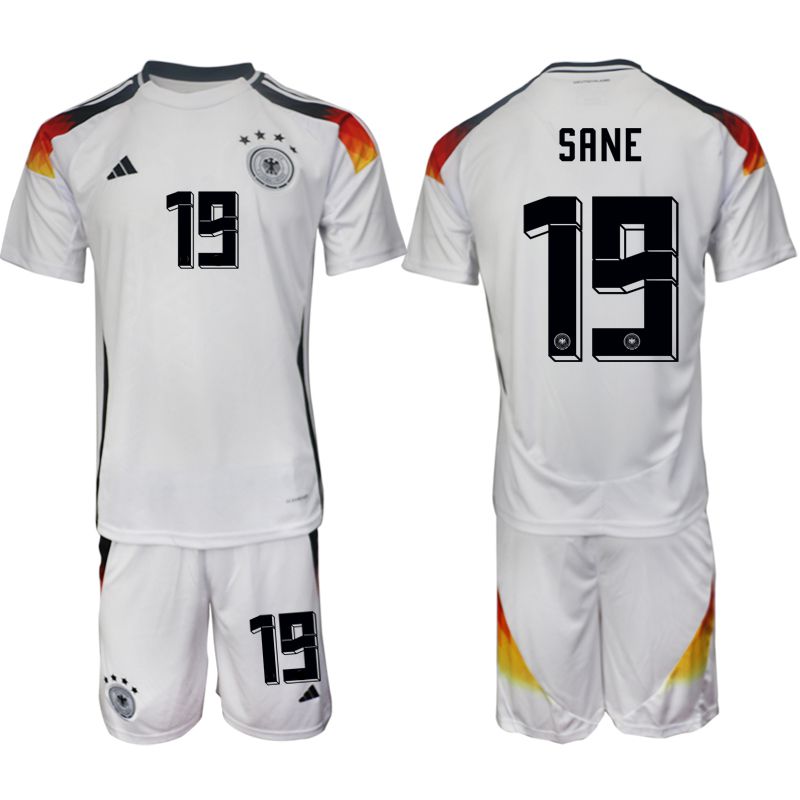 Men 2024-2025 Season Germany home white 19 Soccer Jersey